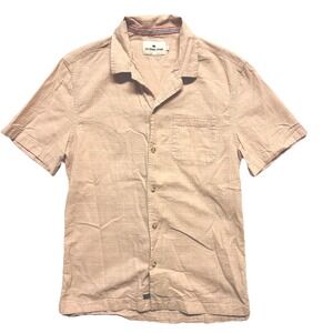 The Normal Brand Shirt Mens S Camp Short Sleeve Button Up Casual Preppy Top